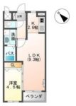 東谷山1丁目　イーストヒル 105 1LDK　5.6万円　